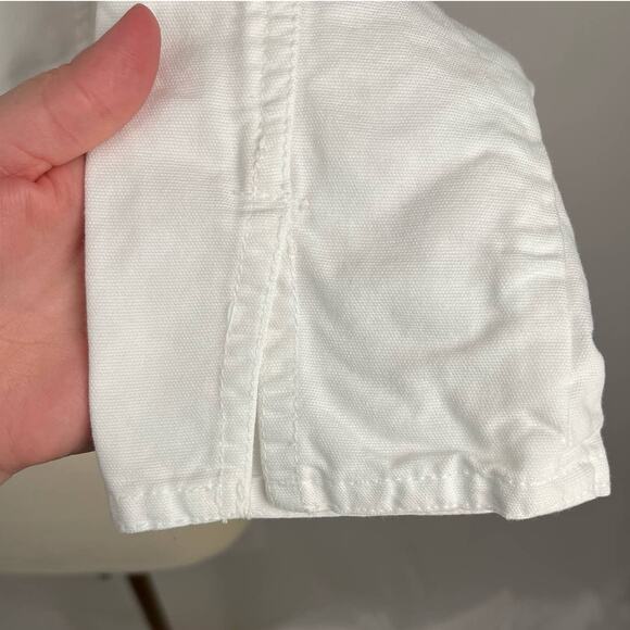 MERONA White Light Wash Denim 100% Cotton Jean Jacket Women Small Classic Basic - Picture 7 of 10